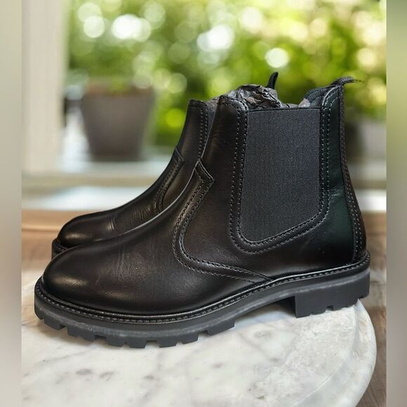 NEW The KOOPLES $495 SMOOTH LEATHER CHELSEA BOOTS Size EU 42 - Picture 5 of 16